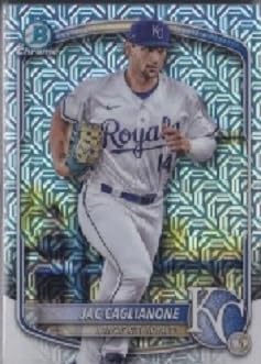 2025 Bowman Chrome Refractor Baseball Trading Card Z461