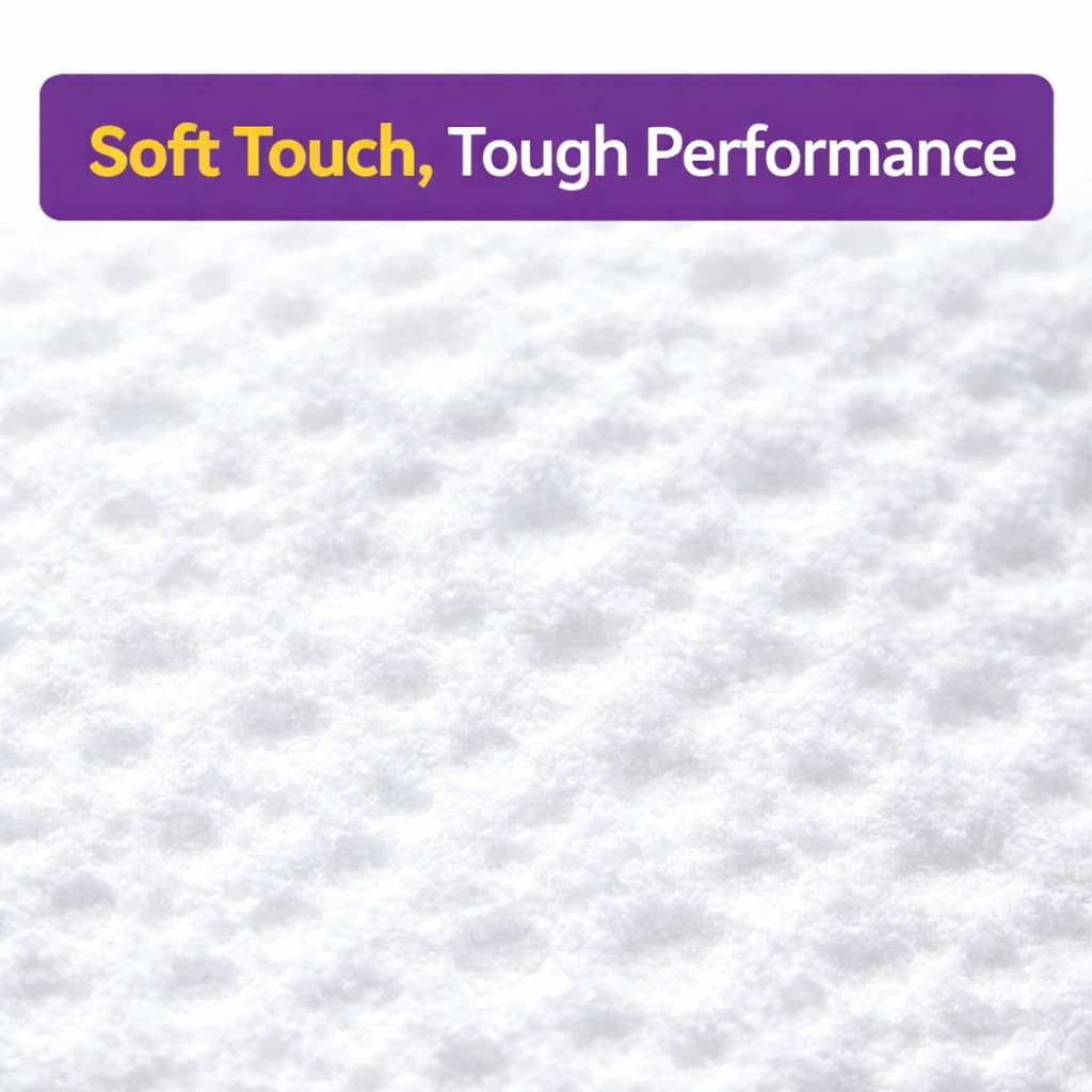 Cloth Paper Towels, 8 Triple Rolls Z8360