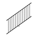 6 ft. x 36 in. Textured Black Aluminum Stair Rail Kit U23009