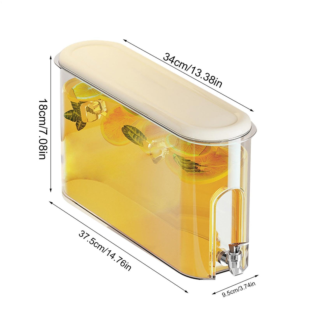 Refrigerator Drink Dispenser with Spigot T7726