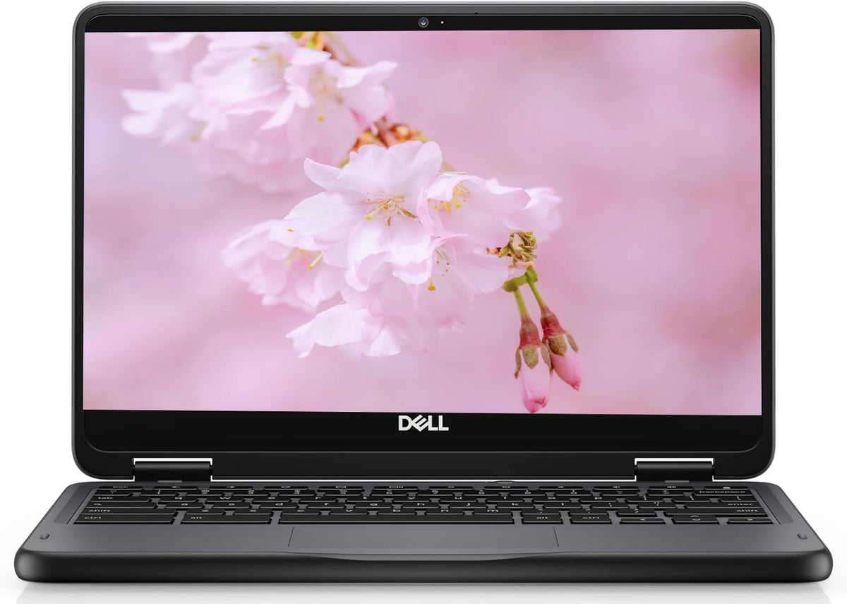11" HD IPS Convertible Chromebook Touchscreen 4GB Ram 32GB Storage Dark Black K6080