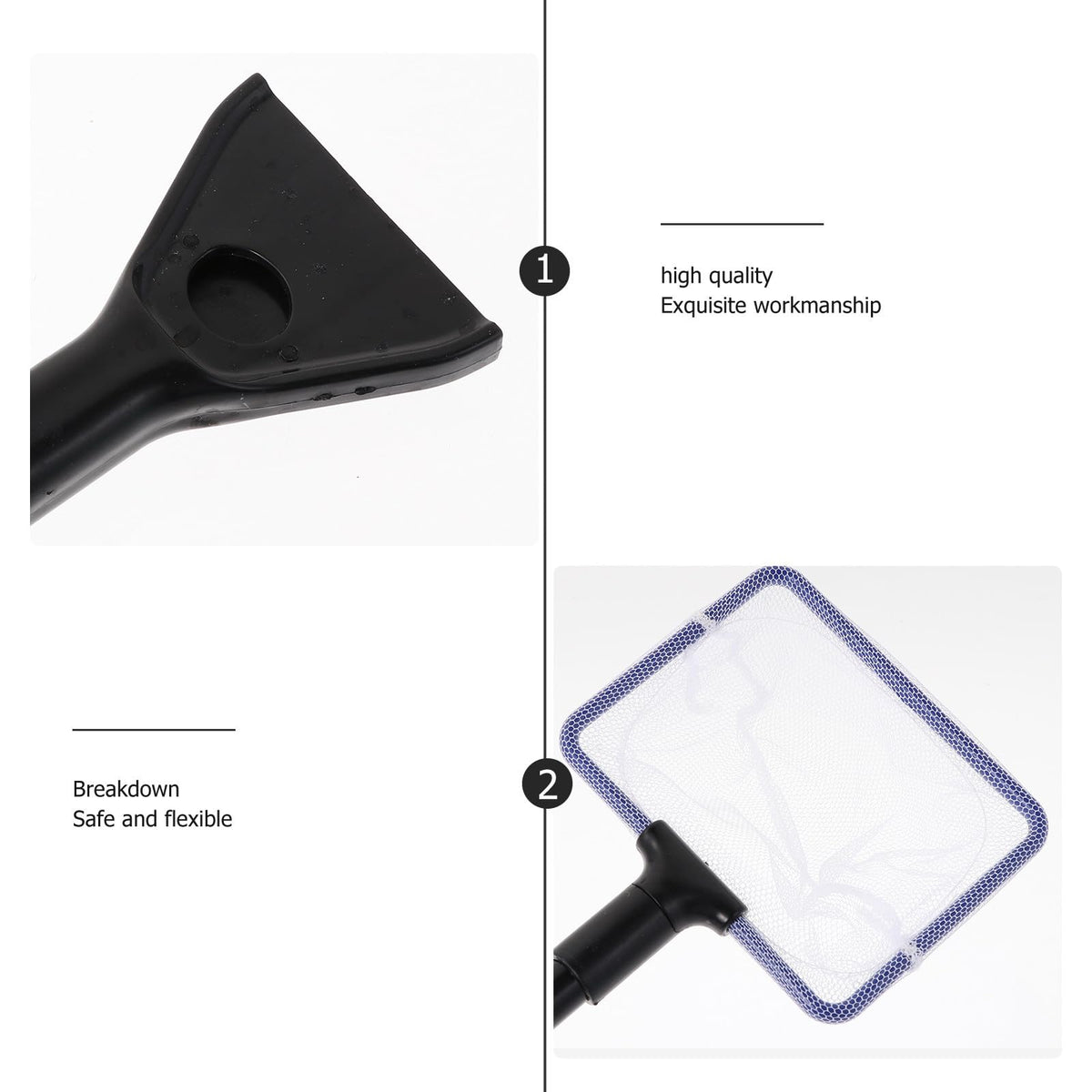 Fish Tank Water Changer Tool with Cleaning Brush Set M797420