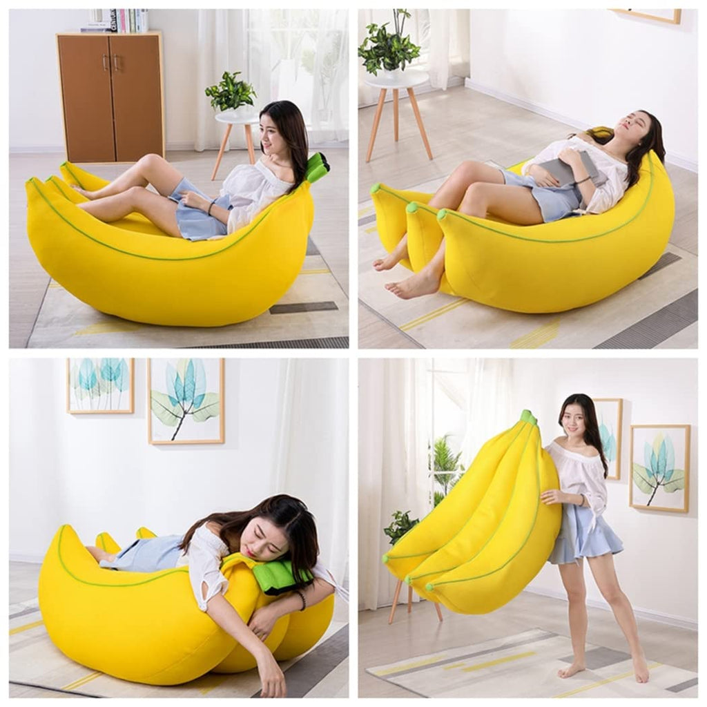 Lazy Sofa Bean Bag Cover 110 * 70 * 70cm B7619