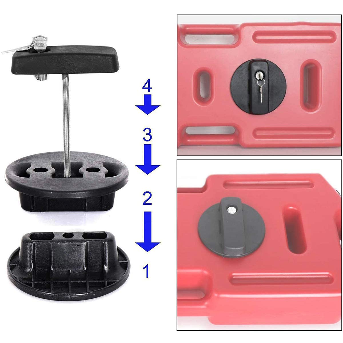 20L Gasoline Pack Mounting Bracket Kit (2pcs) D6381