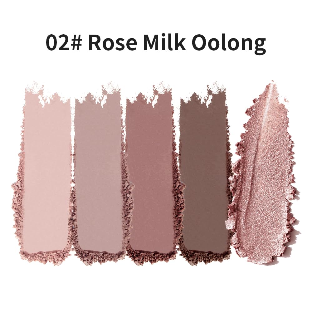 Pink Brown Neutral Matte Eyeshadow Palette B115849