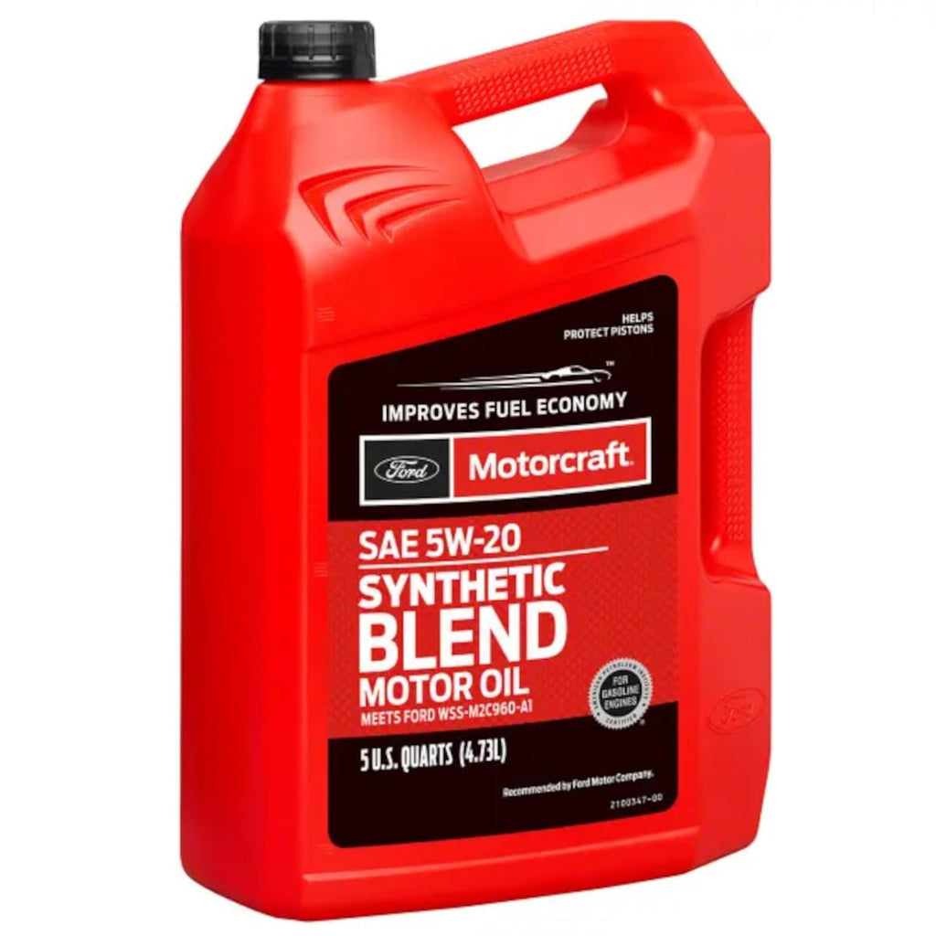 5W-20 Synthetic Blend Motor Oil 5 Quart M477