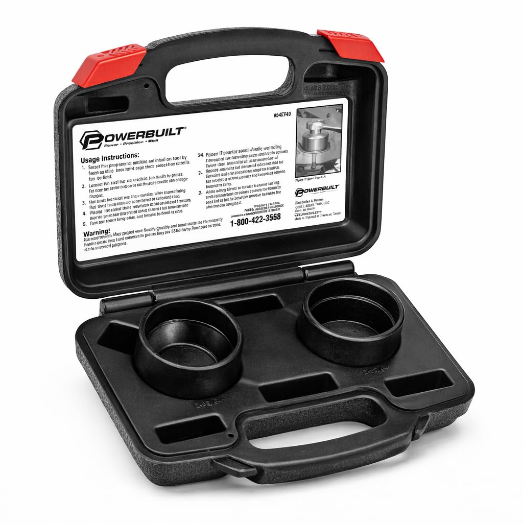 2 Piece Ball Joint Socket Set, 3/4" Drive with Storage Case V37694