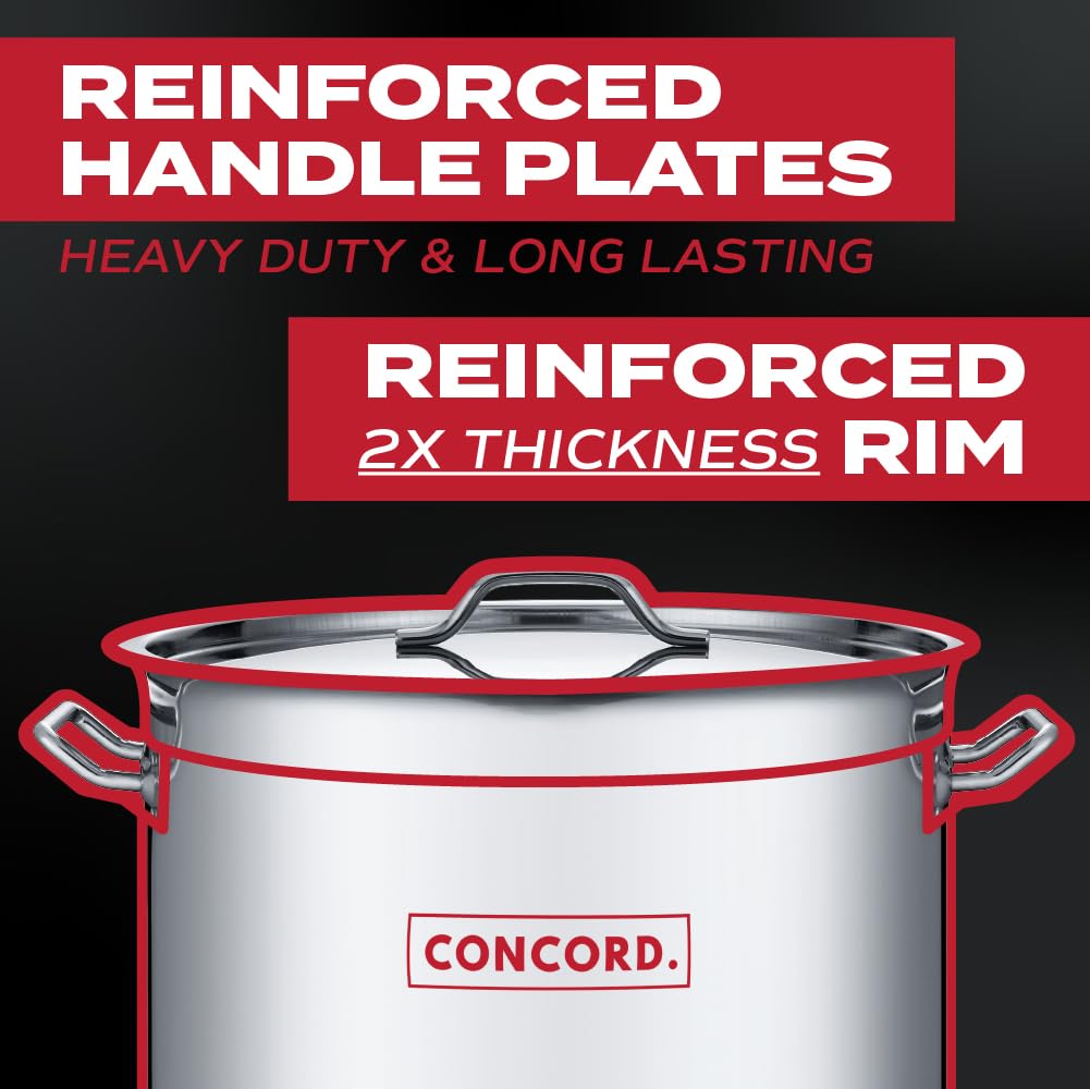 40 Quart Stainless Steel Stock Pot I7538
