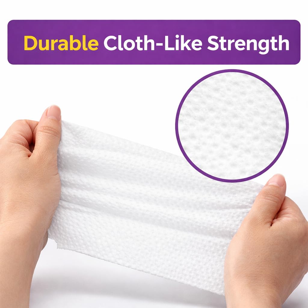 Cloth Paper Towels, 8 Triple Rolls Z8360