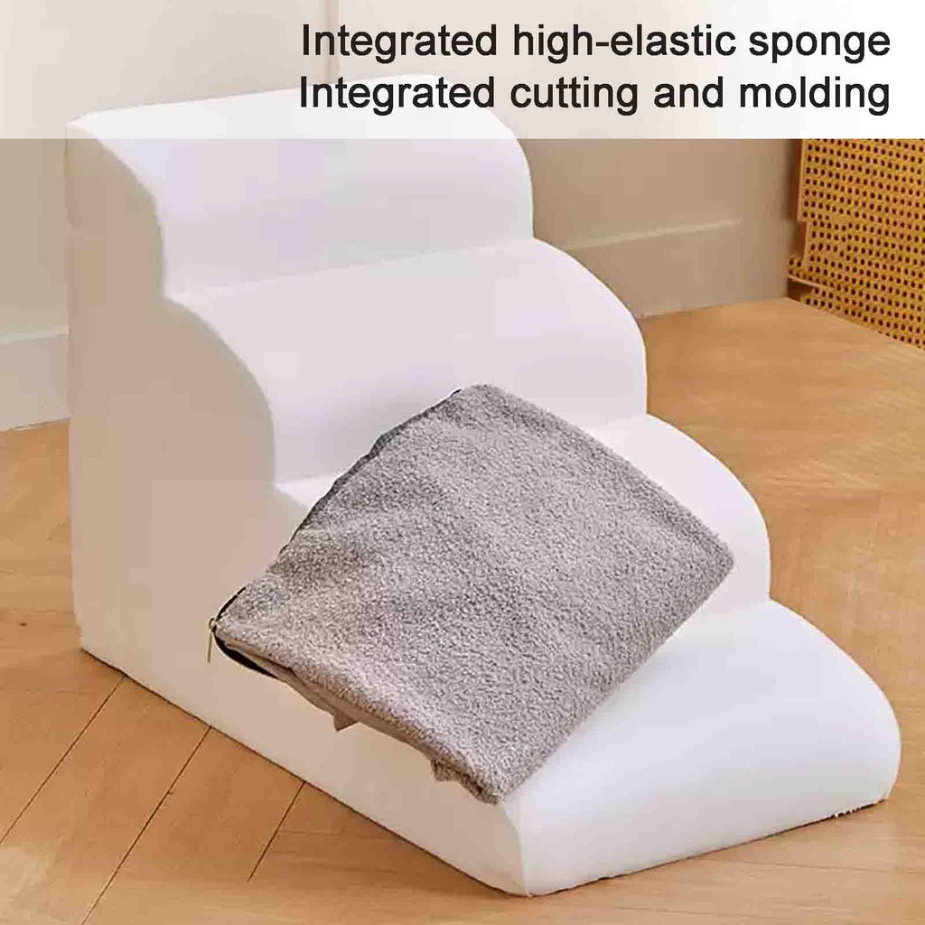 3-Step Non-Slip Dog Stairs with Handle V598