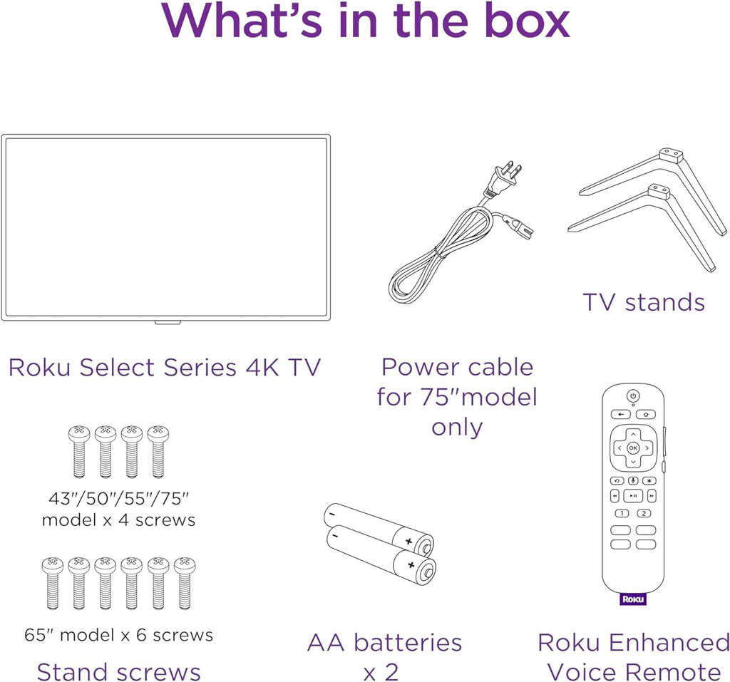 43-Inch 4K HDR Smart TV Y896630