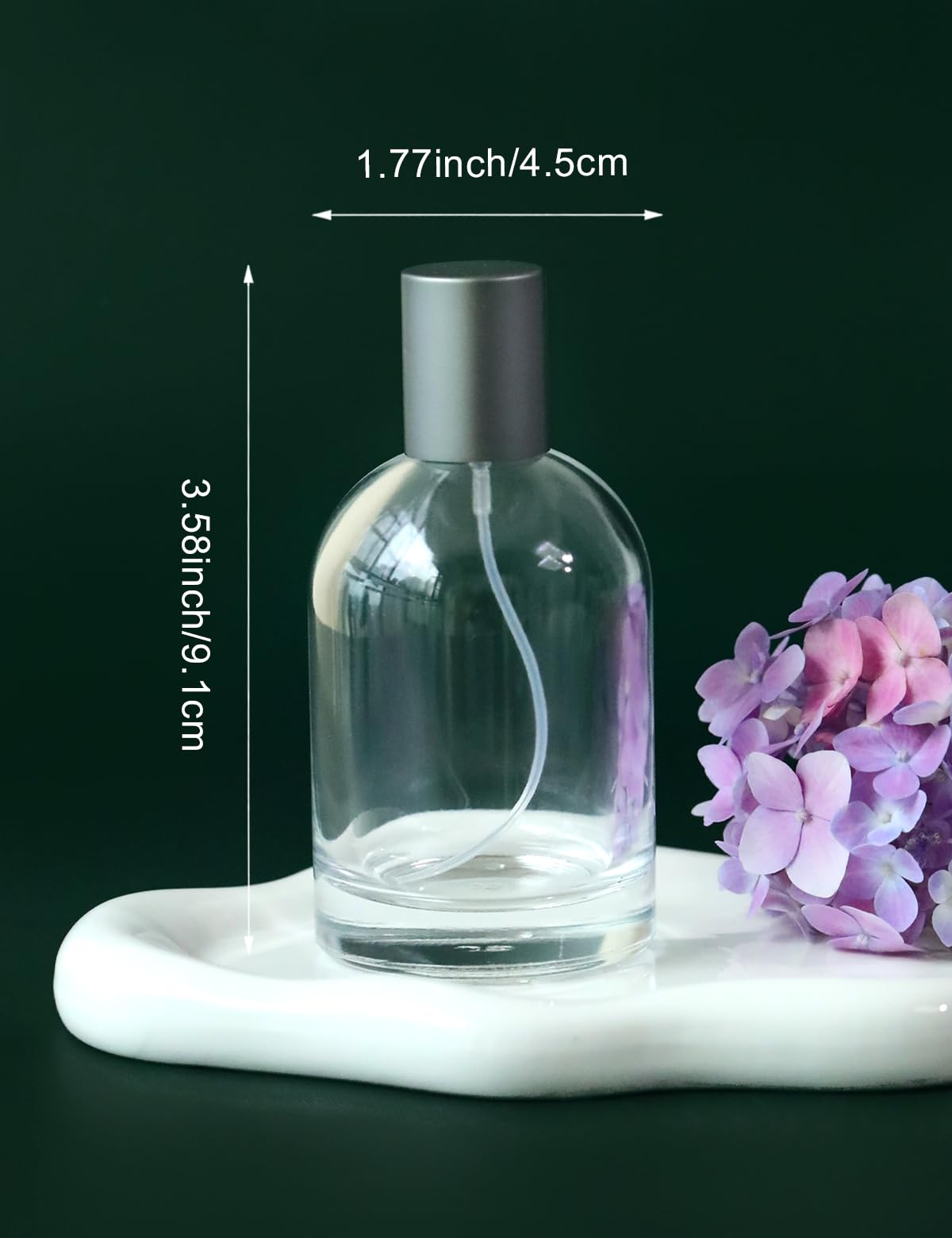 50ml/1.7 Oz Glass Spray Perfume Bottle W155895