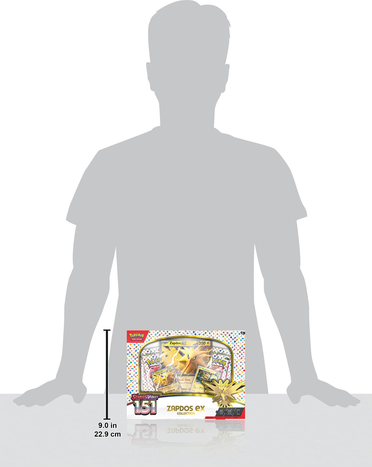 Pokemon TCG 151 Zapdos Ex Box H8163