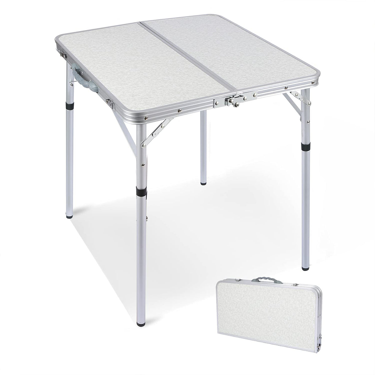 Small Square Folding Aluminum Camping Table X565801