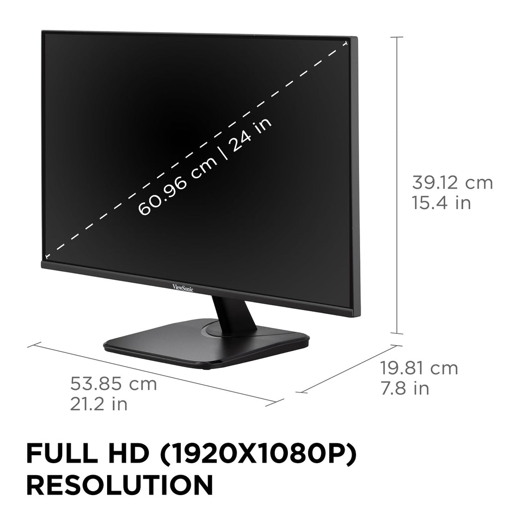 24 Inch 1080p IPS Computer Monitor D511