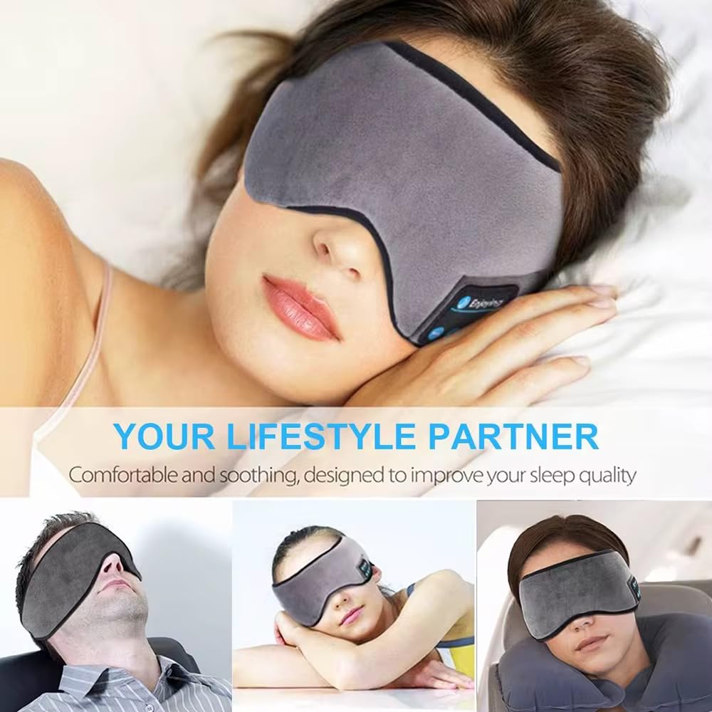 Bluetooth Sleep Mask with Built-in Headphones B761912