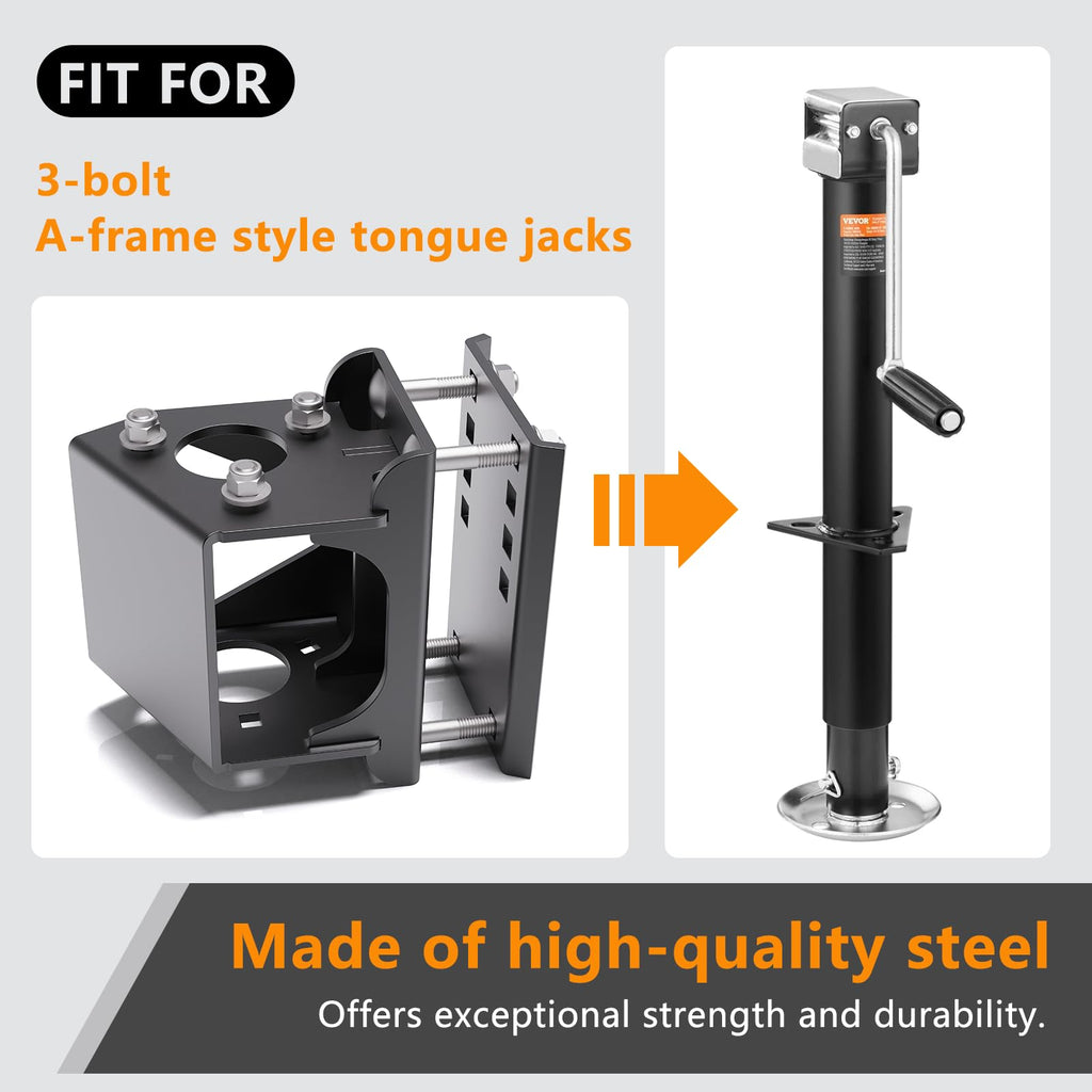 Heavy Duty Trailer Jack Relocation Kit E3418