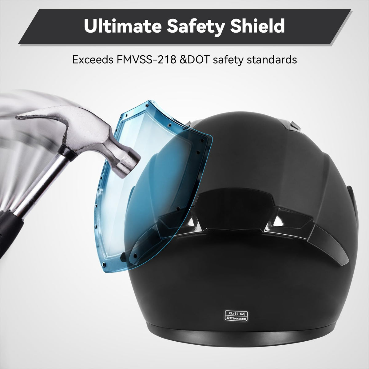 Modular Flip up Motorcycle Helmets DOT Approved B17138