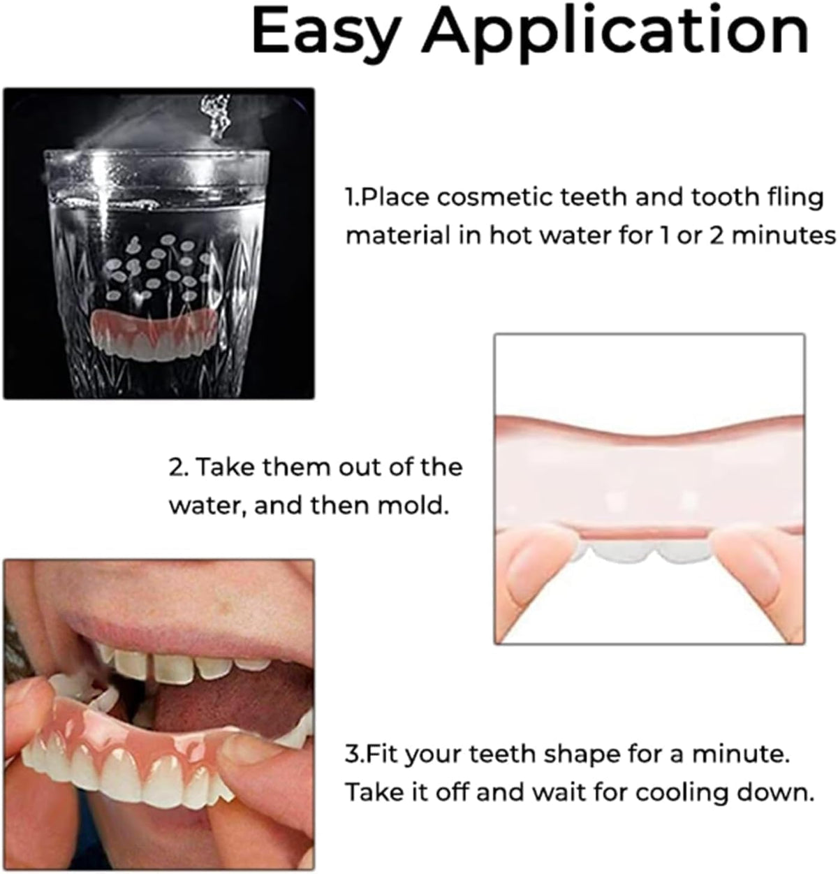 Silicone Denture Set (2pcs) O1903