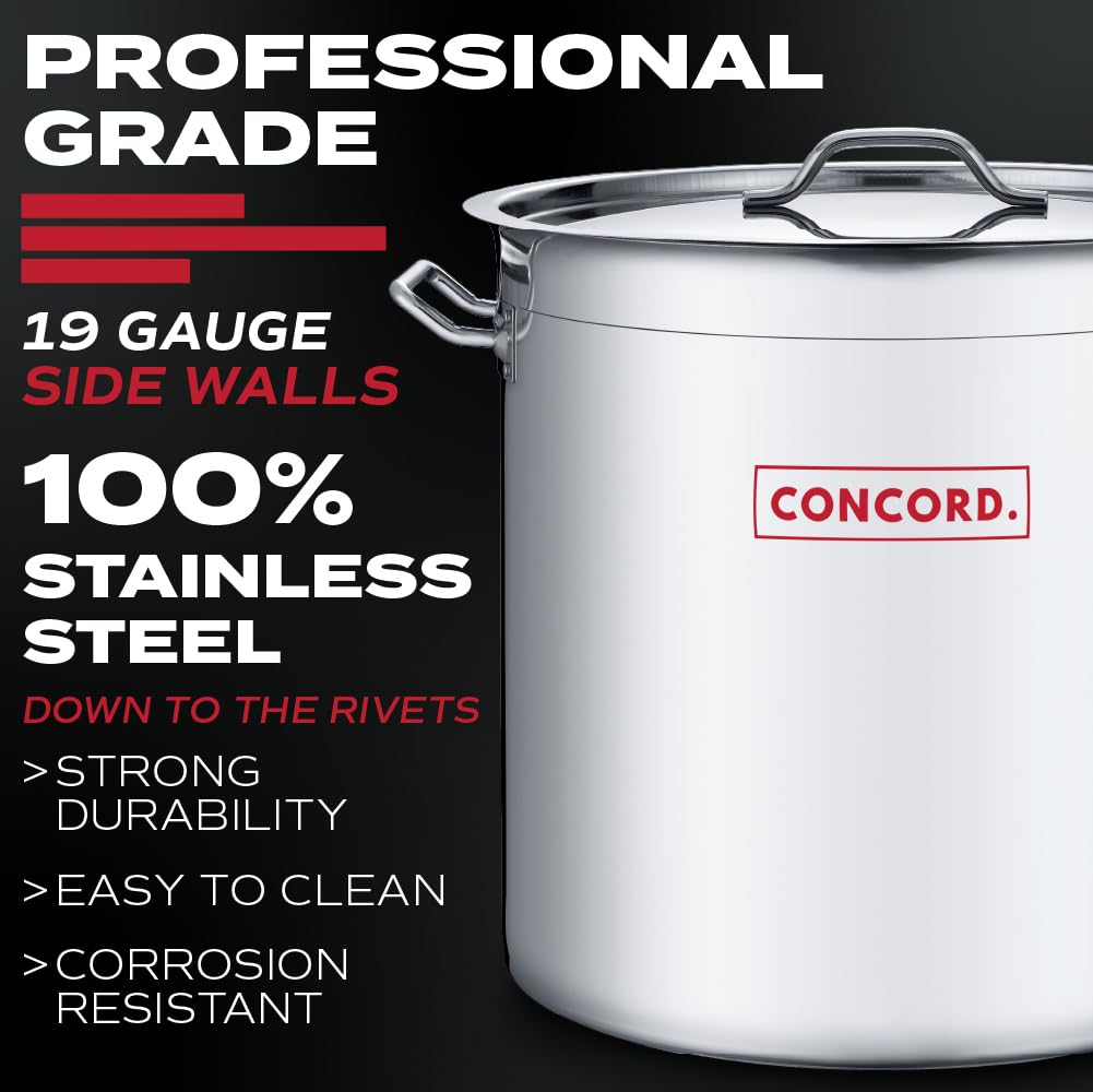 40 Quart Stainless Steel Stock Pot I7538