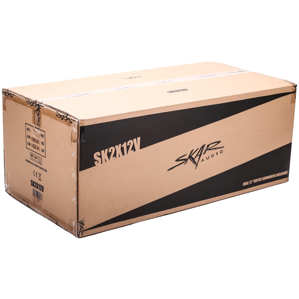 Dual 12" Ported Subwoofer Enclosure A7401