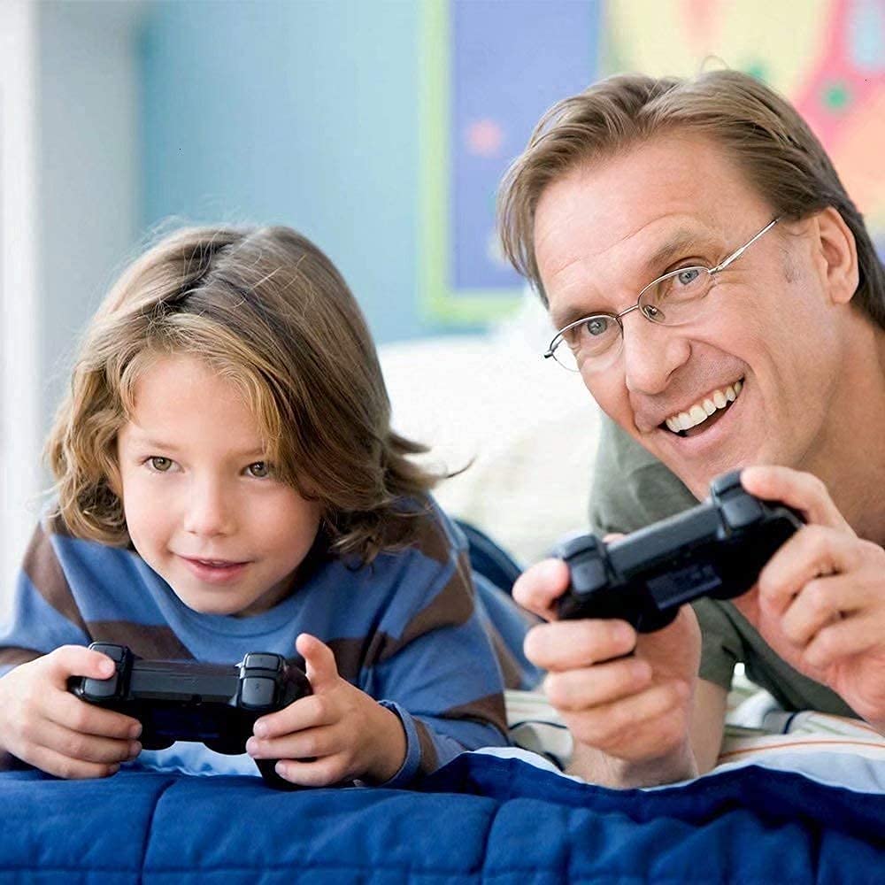 Wireless Controller Double Vibration ClearBlue and ClearGreen X643