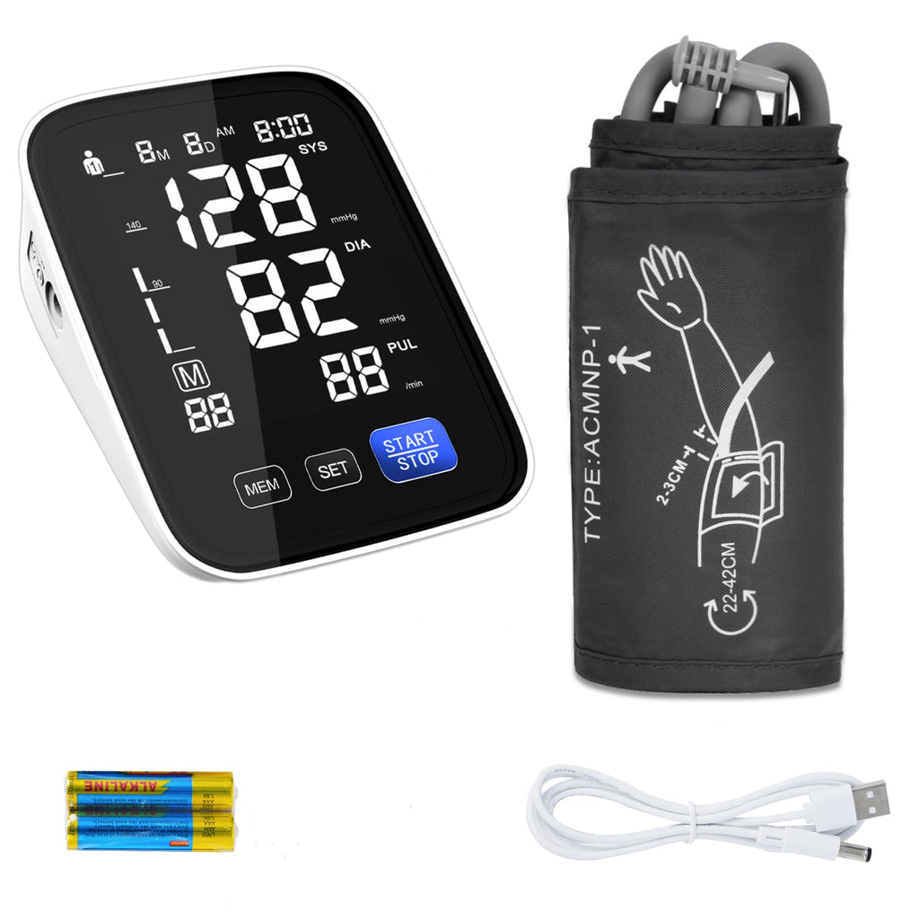 Automatic Upper Arm Blood Pressure Monitor with 8.5"-16.5" Cuff D389218