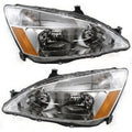 Headlight Set Left Right Clear Lens P358925