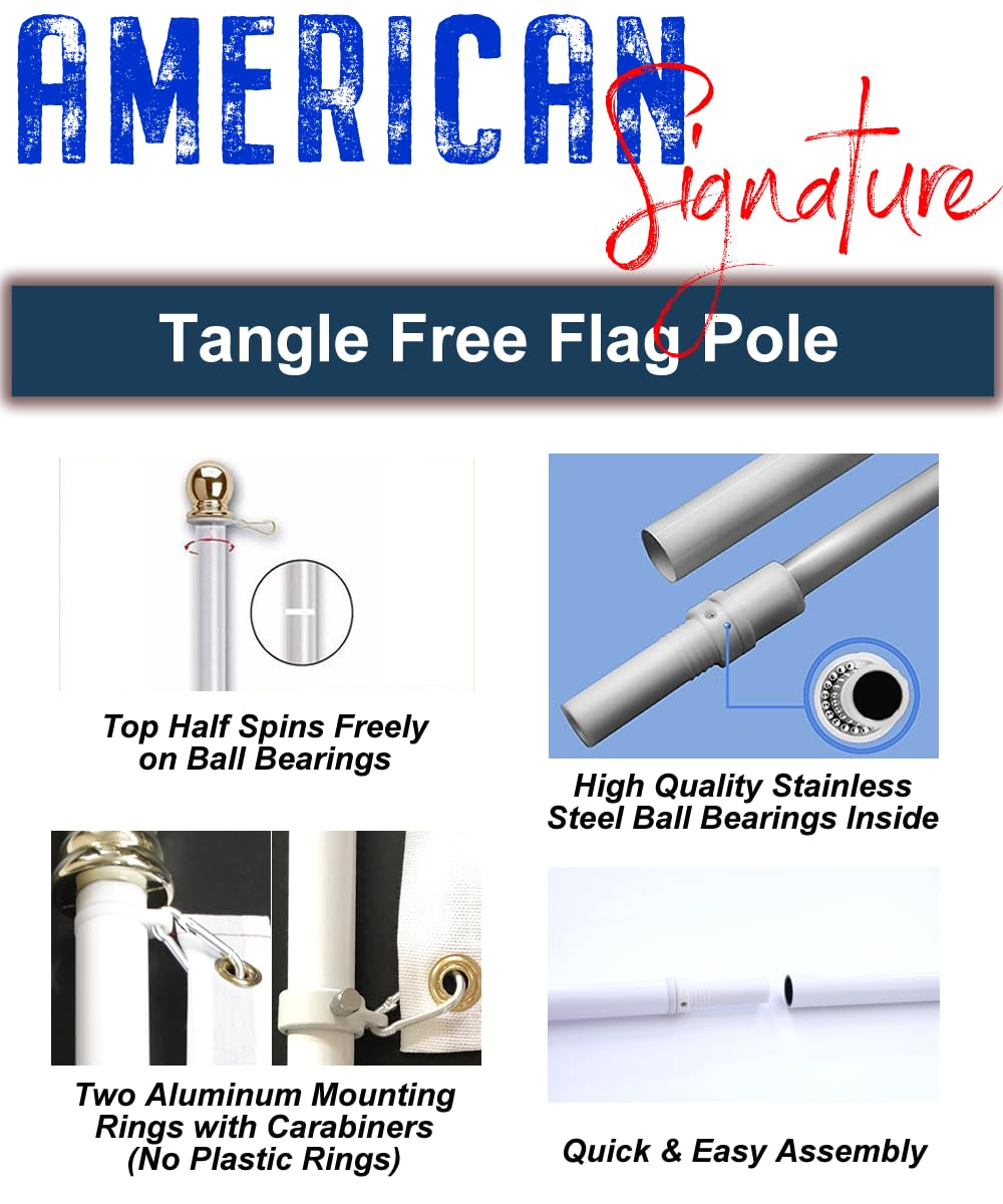 American Flag with Pole H31762