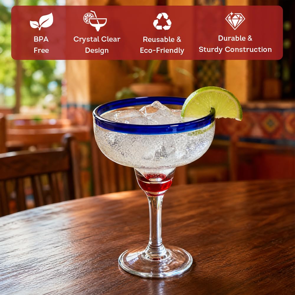 14 oz Shatterproof Plastic Stemware Set of 4 C24574