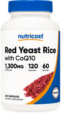 Red Yeast Rice with CoQ10 1300mg 120 Capsules H5304