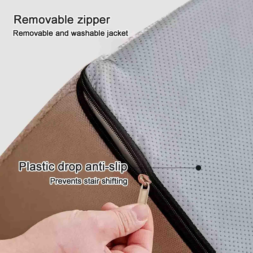 3-Step Non-Slip Dog Stairs with Handle V598