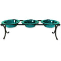 1 Cup Raised Feeder with Stainless Steel Bowls P9036