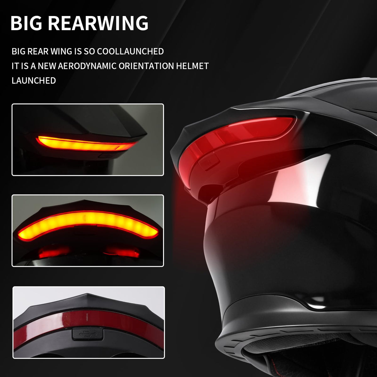 DOT Approved Flip Up Full Face Motorcycle Helmet with Dual Visor J52399