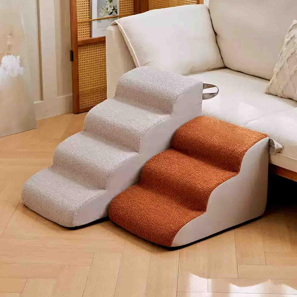 3-Step Non-Slip Dog Stairs with Handle V598