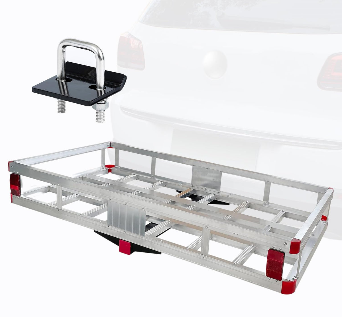 Aluminum Cargo Carrier 500 lb Capacity for 2" Hitches G62813