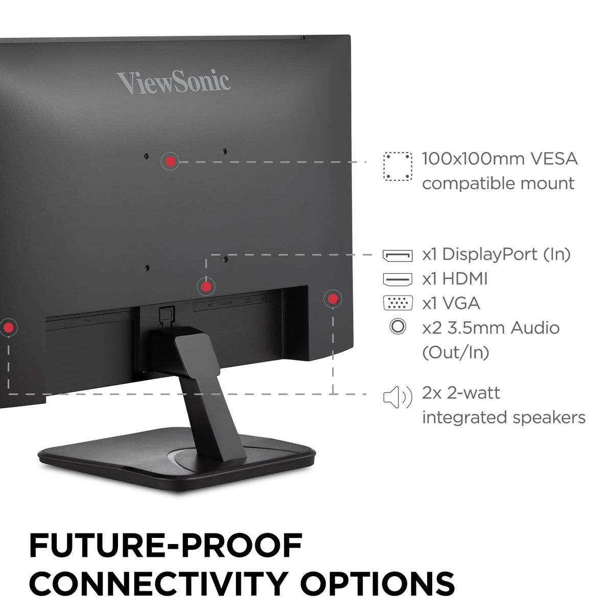 24 Inch 1080p IPS Computer Monitor D511