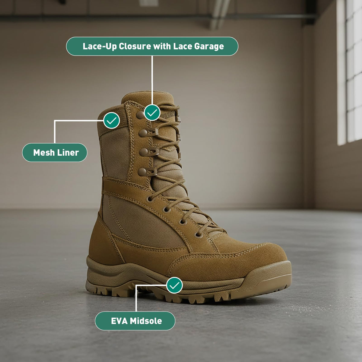 Women's Uniform Boots T257