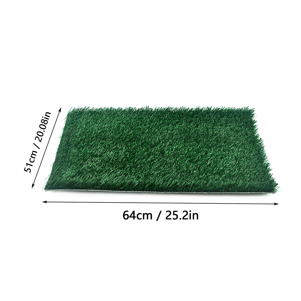 Dog Grass Pad with Tray, 25 x 20 inch M11699