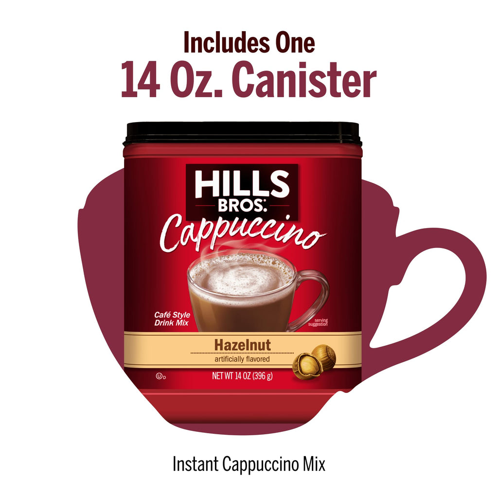 Cappuccino Mix Hazelnut 14 oz L423479