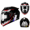 Full Face Motorcycle Helmet with Internal Tinted Visor J52188
