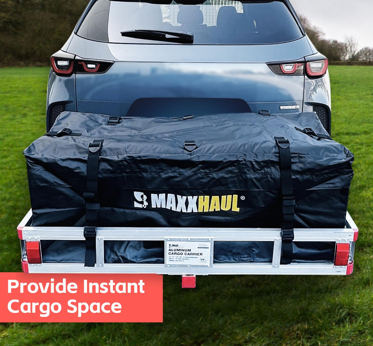 Aluminum Cargo Carrier 500 lb Capacity for 2" Hitches G62813