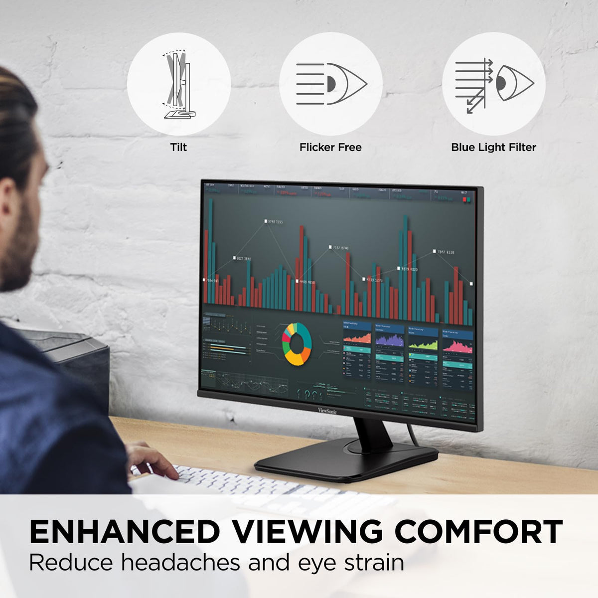 24 Inch 1080p IPS Computer Monitor D511