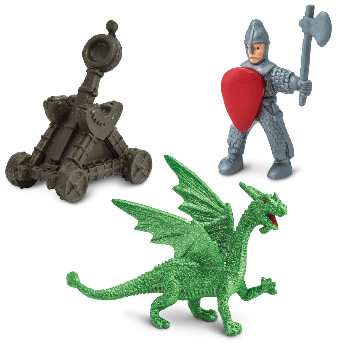 9 Medieval Knight & Dragon Toy Set F759306