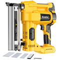 Cordless 2 in 1 Electric Nail Gun Staple Gun with 18GA Nails F693218