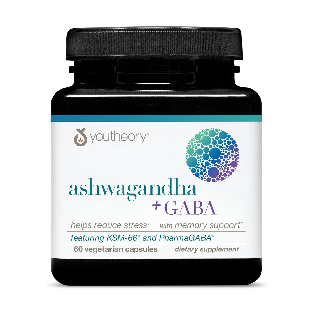 Ashwagandha + GABA 60 Vegetarian Capsules B5924