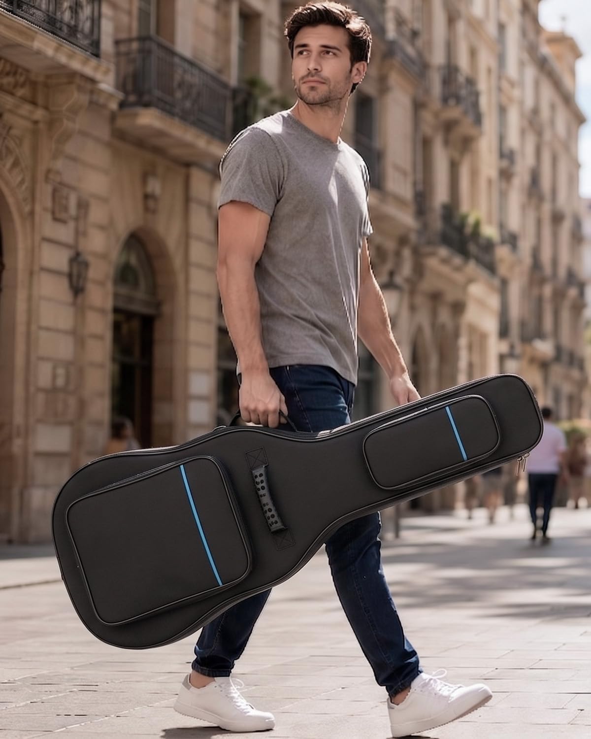 37/38/39 Inch Waterproof Cloth Electric Guitar Bag T283