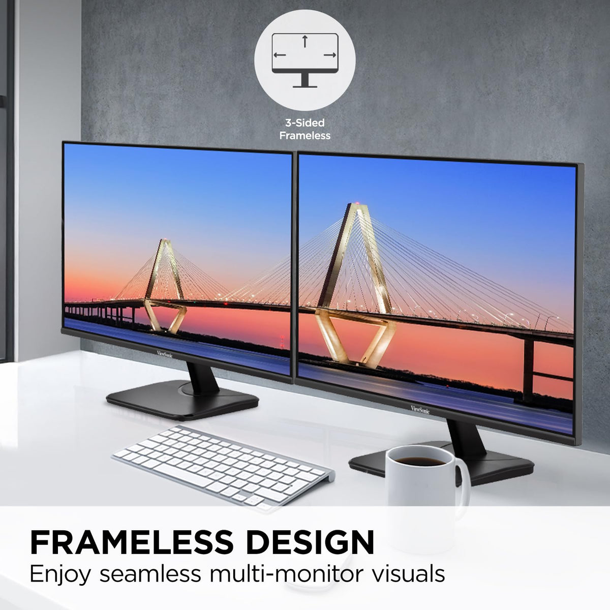 24 Inch 1080p IPS Computer Monitor D511