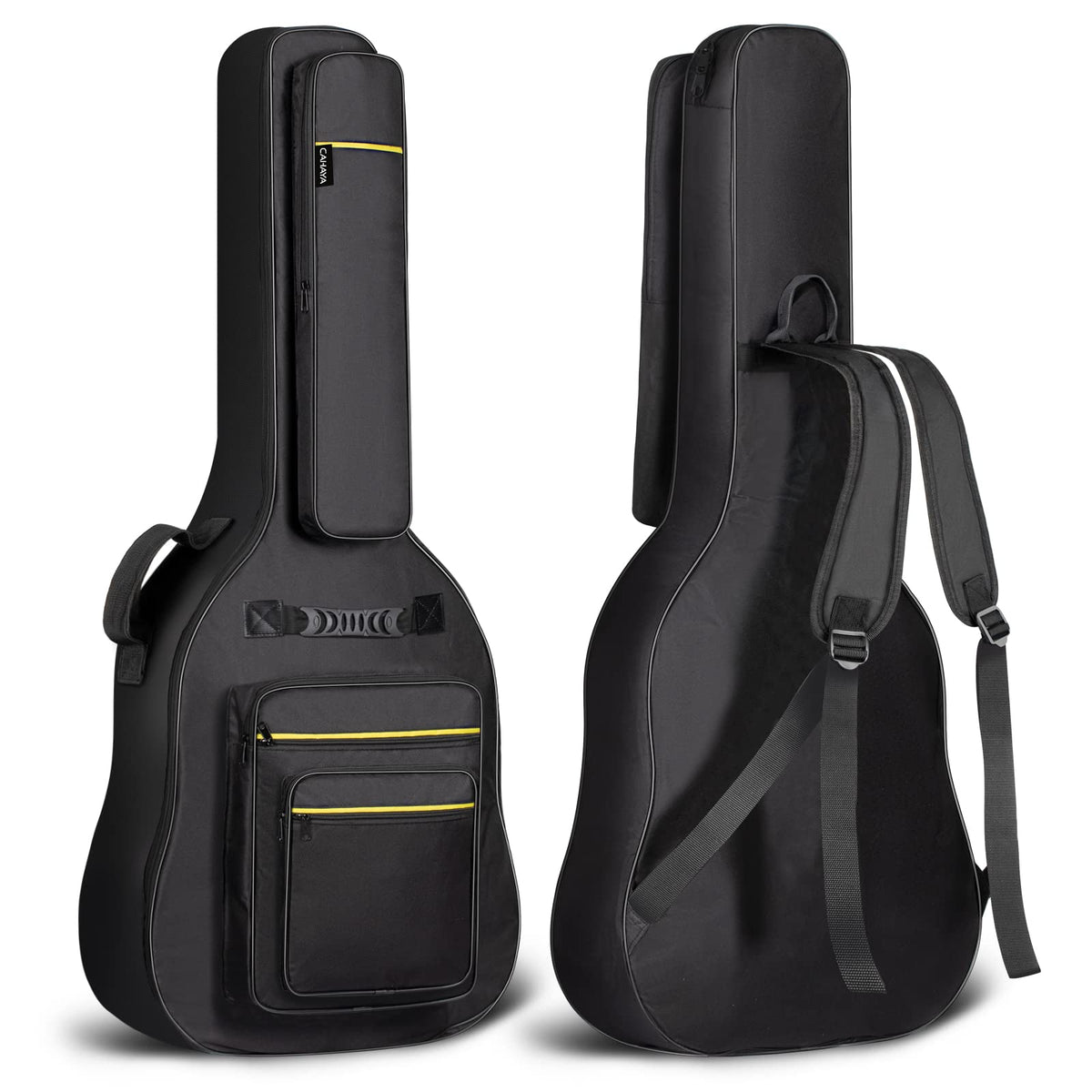 44 Inch Guitar Bag Multi-pockets 0.47in Thick Padding Water Resistent Gig Bag J2054