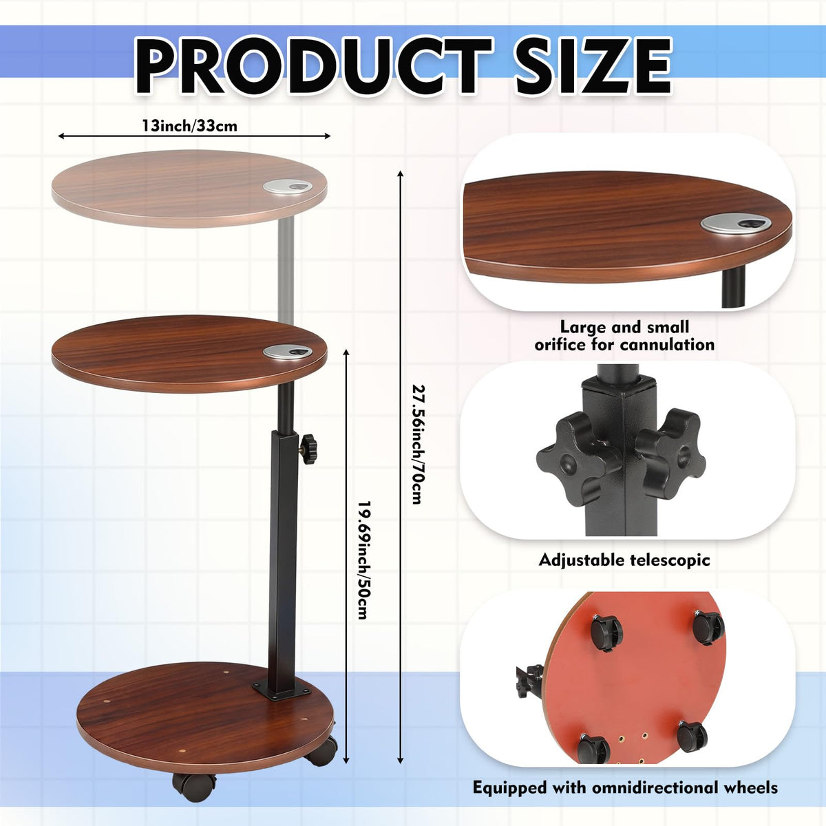 5 Gallon Water Dispenser Pump Caddy Holder with Wheels C1026